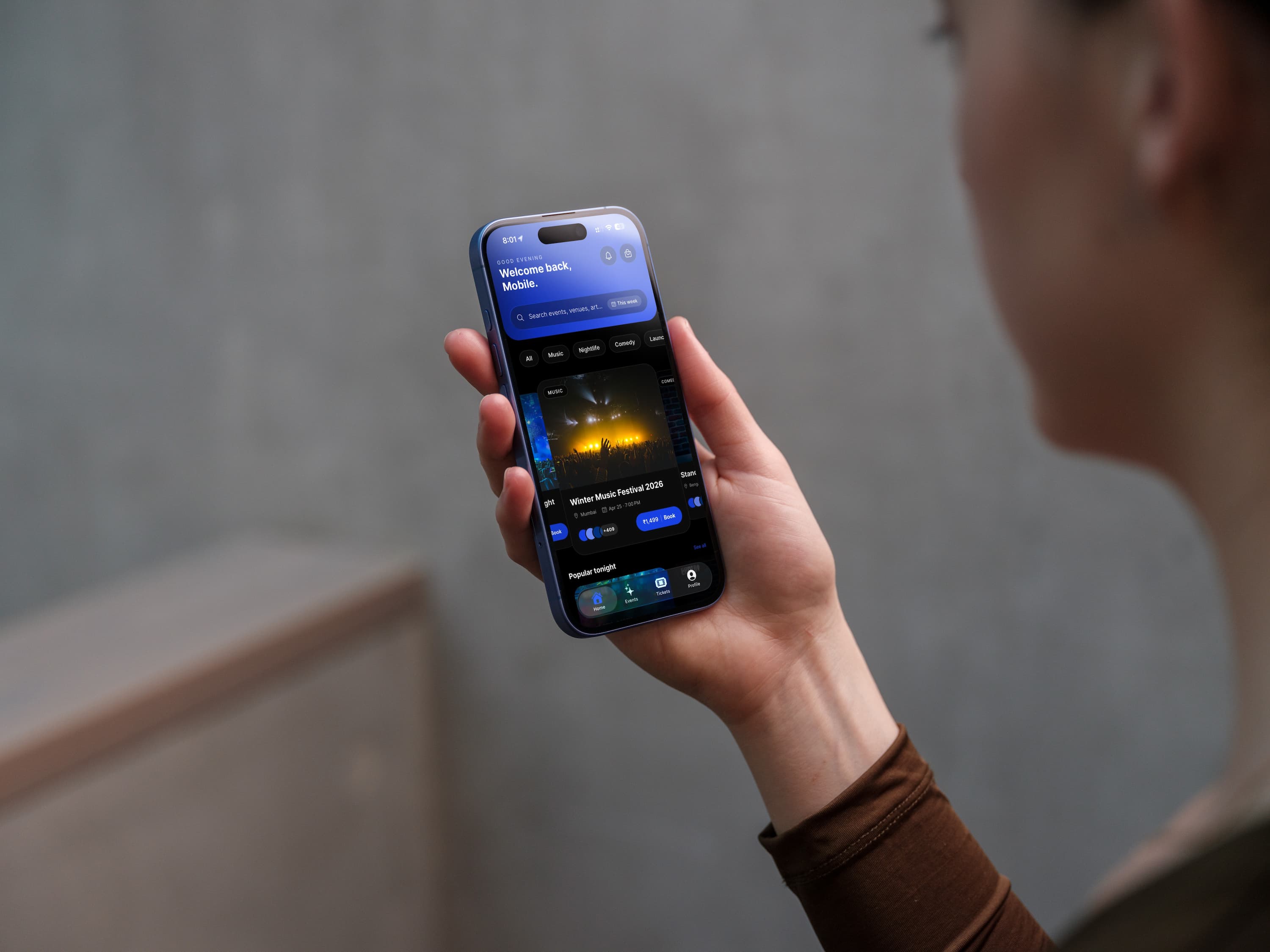 Pave running on mobile